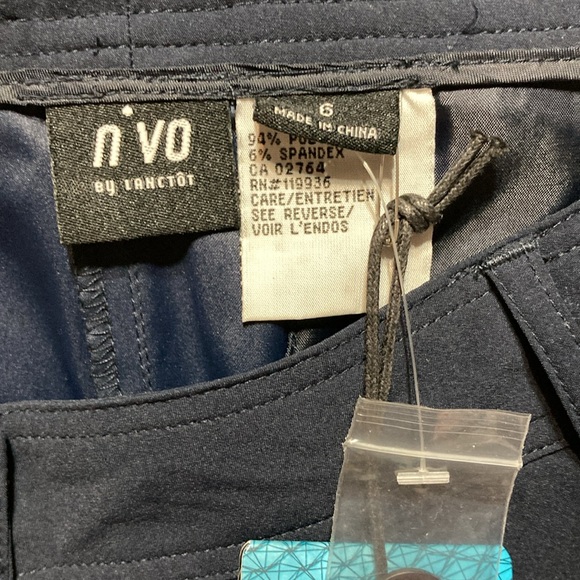 NVO Golf Capri Navy size 6 New With Tags! 11037 - Picture 7 of 14